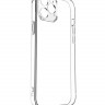 Силиконовый чехол Gurdini с защитой камеры 1 мм для iPhone 13 Pro Max прозрачный - фото № 2