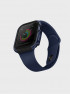 Чехол металлический Uniq Valencia для Apple Watch 44 мм синий