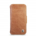 Кожаная обложка-кошелек Vaja Wallet wrap add-on V-Mag для iPhone 16 Pro светло-коричневый (Pull Up Camel)
