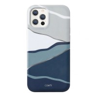 Чехол Uniq COEHL для iPhone 12 / 12 Pro синий (Ciel Blue)
