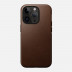 Кожаный чехол Nomad Modern Leather Case MagSafe для iPhone 14 Pro коричневый (Brown)