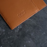 Картхолдер+ из гладкой натуральной кожи DOST Leather Co. рыжий - фото № 3