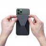 Подставка-кошелёк для телефона ﻿MOFT X Phone Stand темно-серый (Space Grey) - фото № 5
