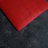 Картхолдер+ из гладкой натуральной кожи DOST Leather Co. красный - фото № 3