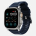 Ремешок Nomad Rugged Band для Apple Watch 49/45/44/42 мм синий/серебро (Atlantic Blue/Silver)