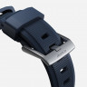 Ремешок Nomad Rugged Band для Apple Watch 49/45/44/42 мм синий/серебро (Atlantic Blue/Silver) - фото № 5