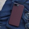 Чехол PITAKA MagEZ Case для iPhone 7/8 Plus бордовый карбон Twill (KI8003S) - фото № 8