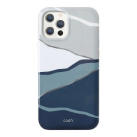 Чехол Uniq COEHL для iPhone 12 Pro Max синий (Ciel Blue)