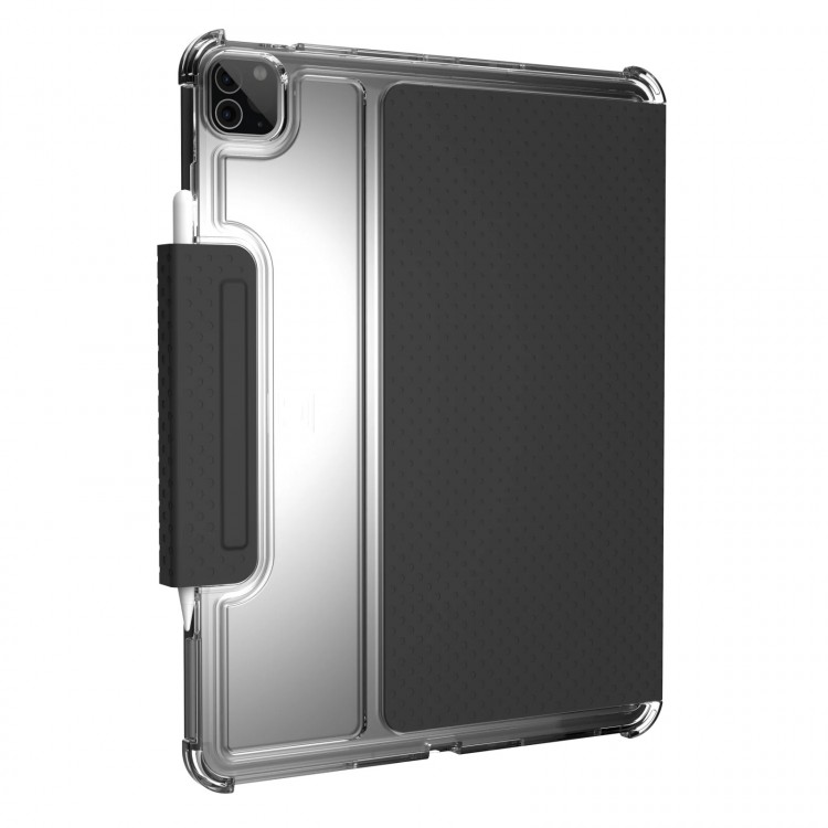 Чехол UAG Lucent Series Case для iPad Pro 12.9" (2018-2021) черный/прозрачный (Black/Ice)