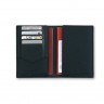 Чехол-книжка для паспорта, карт, прав из натуральной кожи DOST Leather Co. черный
