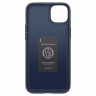Чехол SPIGEN Thin Fit для iPhone 14 Plus темно-синий (Navy Blue) - фото № 5