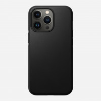 Кожаный чехол Nomad Modern Leather Case MagSafe для iPhone 13 Pro Max черный (Black)