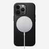 Кожаный чехол Nomad Modern Leather Case MagSafe для iPhone 13 Pro Max черный (Black) - фото № 2