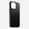 Кожаный чехол Nomad Modern Leather Case MagSafe для iPhone 13 Pro Max черный (Black) - фото № 4