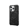 Чехол UAG Monarch Pro с MagSafe для iPhone 15 Pro карбон (Carbon Fiber) - фото № 2