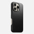 Кожаный чехол Nomad Traditional Leather Case с MagSafe для iPhone 16 Pro черный (Black)