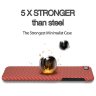 Чехол PITAKA MagEZ Case для iPhone 7/8 Plus красный карбон ёлочка Herringbone (KI8009S) - фото № 3