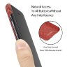Чехол PITAKA MagEZ Case для iPhone 7/8 Plus красный карбон ёлочка Herringbone (KI8009S) - фото № 5