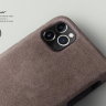 Чехол Uniq Sueve для iPhone 11 Pro Max коричневый (Brown) - фото № 2