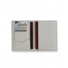 Чехол-книжка для паспорта, карт, прав из натуральной кожи DOST Leather Co. бежевый