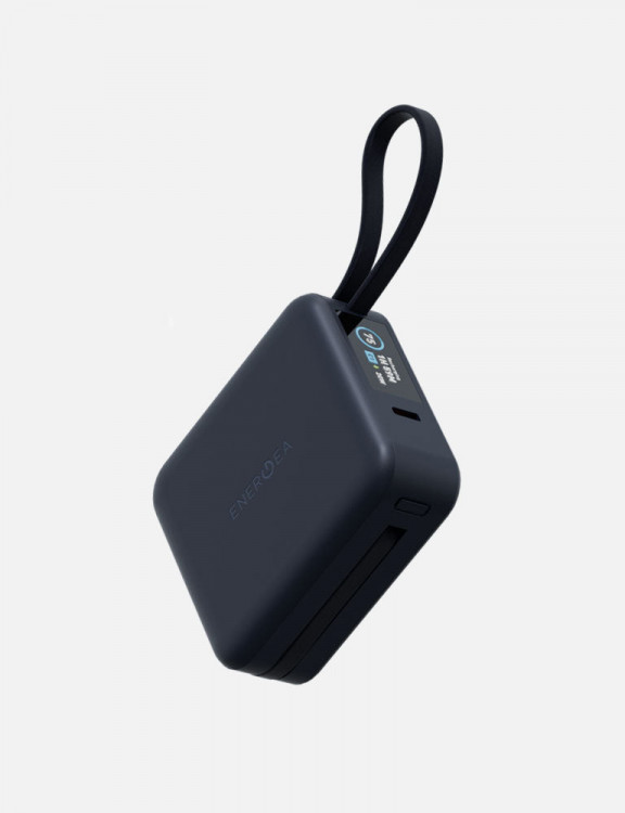 Внешний аккумулятор EnergEA MagPac Mini Plus MagSafe 10000 мАч синий
