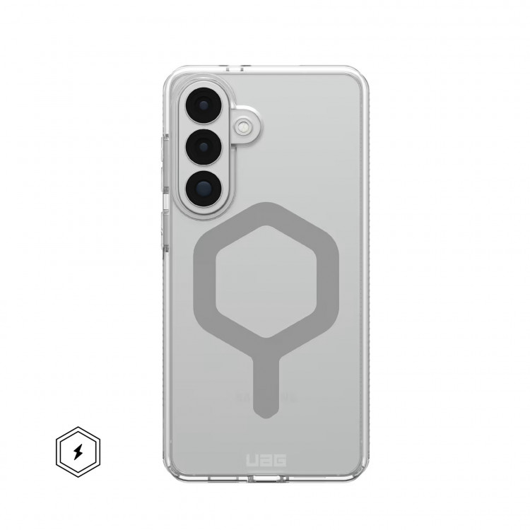 Чехол UAG Plyo для Samsung Galaxy S26 Plus прозрачный/серебро (Ice/Silver)