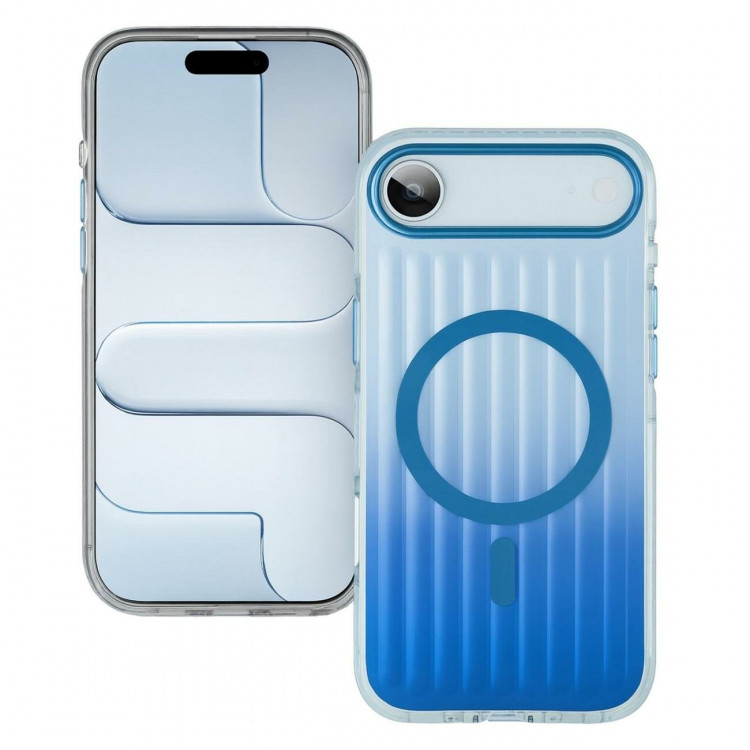 Чехол Gurdini Ocean Case для iPhone Air прозрачный синий