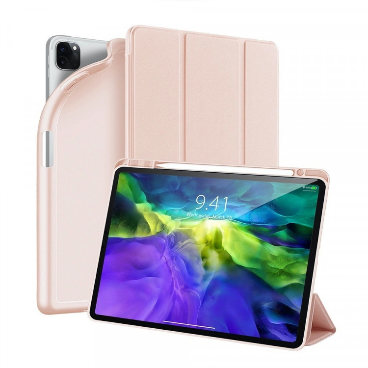 Чехол Dux Ducis Osom Series для iPad Air 4 10.9" (2020) розовый