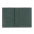 Чехол-книжка для паспорта, карт, прав из натуральной кожи DOST Leather Co. зеленый