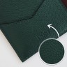 Чехол-книжка для паспорта, карт, прав из натуральной кожи DOST Leather Co. зеленый - фото № 4