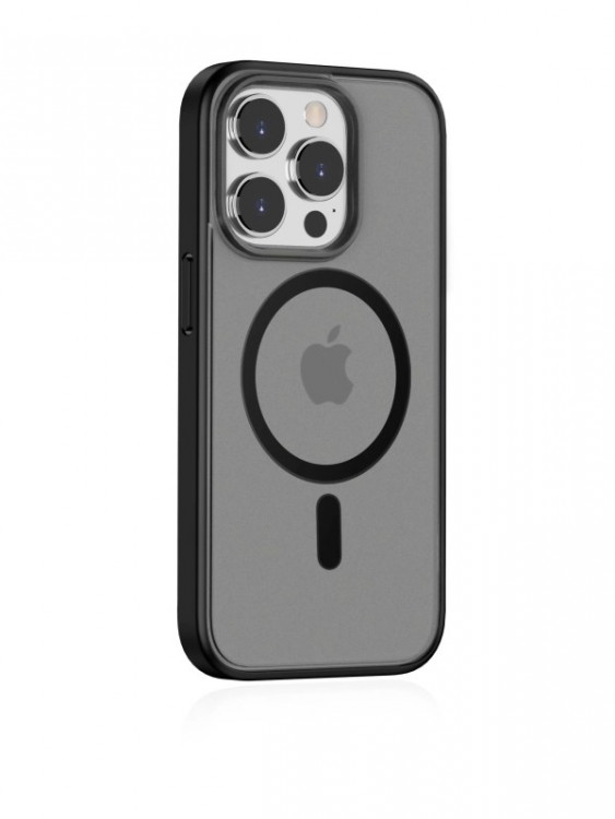 Чехол Gurdini Shockproof c MagSafe для iPhone 14 Pro Max черный
