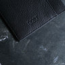 Картхолдер+ из зернистой натуральной кожи DOST Leather Co. черный - фото № 2