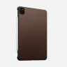 Кожаный чехол Nomad Modern Leather Case для iPad Pro 11" (2021) коричневый (Brown) - фото № 6
