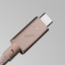 Кабель Native Union Belt Cable Pro USB-C to USB-C 2.4 м розовый - фото № 3