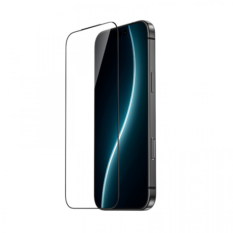 Защитное стекло Benks Ultra Shield HD для iPhone 17 Pro - прозрачное с рамкой
