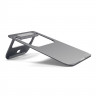 Подставка Satechi Aluminum Portable & Adjustable Laptop Stand для ноутбуков Apple MacBook серый космос (ST-ALTSM) - фото № 3
