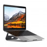 Подставка Satechi Aluminum Portable & Adjustable Laptop Stand для ноутбуков Apple MacBook серый космос (ST-ALTSM) - фото № 5