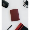 Чехол-книжка для паспорта, карт, прав из натуральной кожи DOST Leather Co. бордовый - фото № 6