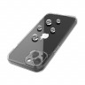 Силиконовый чехол Gurdini с защитой камеры 1 мм для iPhone 13 mini прозрачный - фото № 3