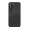 Чехол PITAKA MagEZ Case 2 для Samsung Galaxy S22+ Plus черный карбон (KS2201S)
