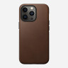 Кожаный чехол Nomad Modern Leather Case MagSafe для iPhone 13 Pro коричневый (Brown)