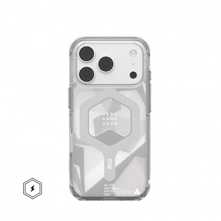 Чехол UAG Plyo для iPhone 18 Pro / 17 Pro - Interface Ice Smoke