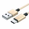Кабель Satechi Aluminum Type-C USB 3.1 to Type-A USB 2.0 Cable золотой (ST-TCTAG) - фото № 4