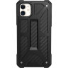 Чехол UAG Monarch Series Case для iPhone 11 чёрный карбон - фото № 3