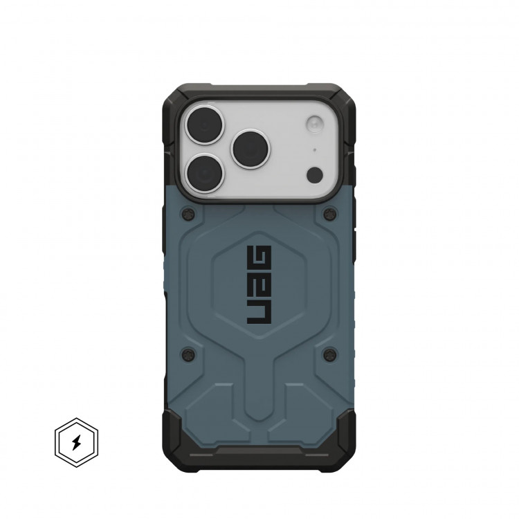 Чехол UAG Pathfinder для iPhone 18 Pro / 17 Pro голубой (Cloud Blue)