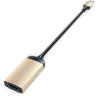 Адаптер Satechi USB Type-C — HDMI Adapter 4K 60HZ золотой - фото № 2