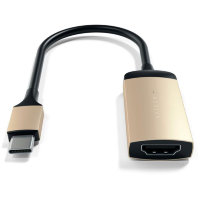 Адаптер Satechi USB Type-C — HDMI Adapter 4K 60HZ золотой