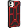 Чехол UAG Monarch Series Case для iPhone 11 красный (Crimson) - фото № 4