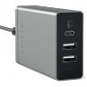 Сетевое зарядное устройство Satechi USB-C 40W Travel Charger серое (ST-ACCAM) - фото № 3