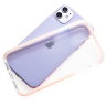 Силиконовый чехол Gurdini Crystal Ice для iPhone 11 розовый - фото № 5